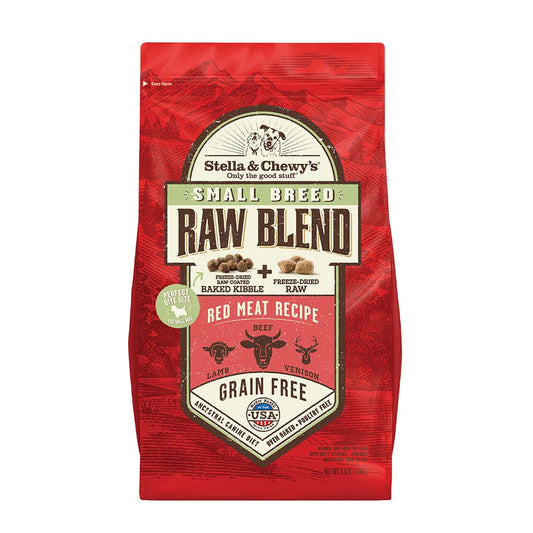 Stella & Chewy's Small Breed Raw Blend Red Meat Recipe Dry Dog Food 10lb