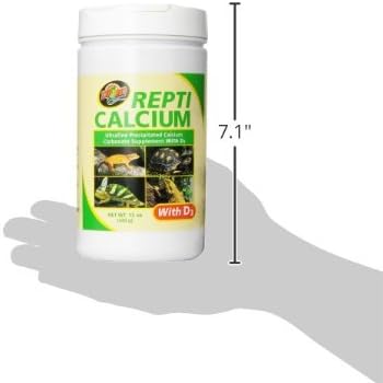 Zoo Med Reptile Calcium with Vitamin D3, 12-Ounce