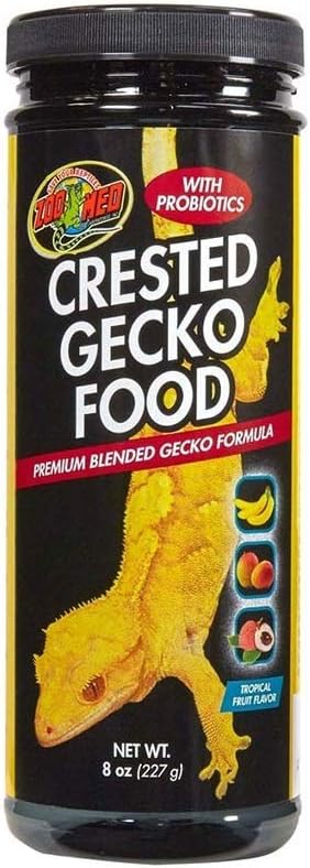 Zoo Med Crested Gecko Food - Tropical Fruit - 8 oz