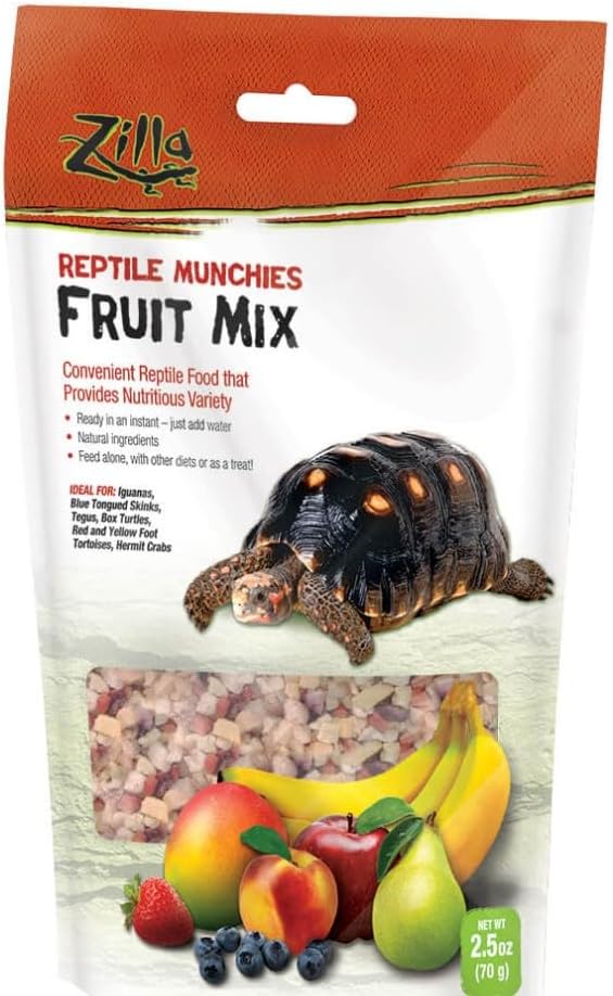 Reptile Food Munchies Vegetable & Fruit Mix, 4 Ounces