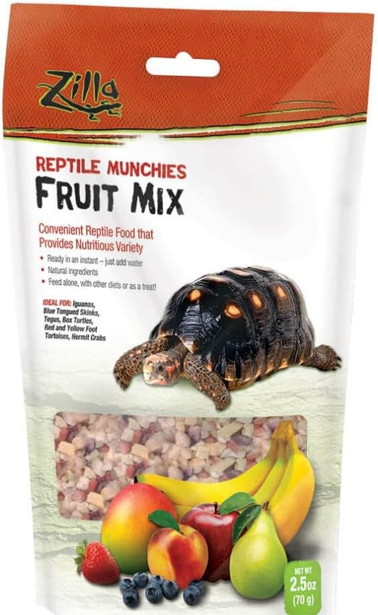 Zilla Reptile Munchies - Fruit Mix 2.5 oz