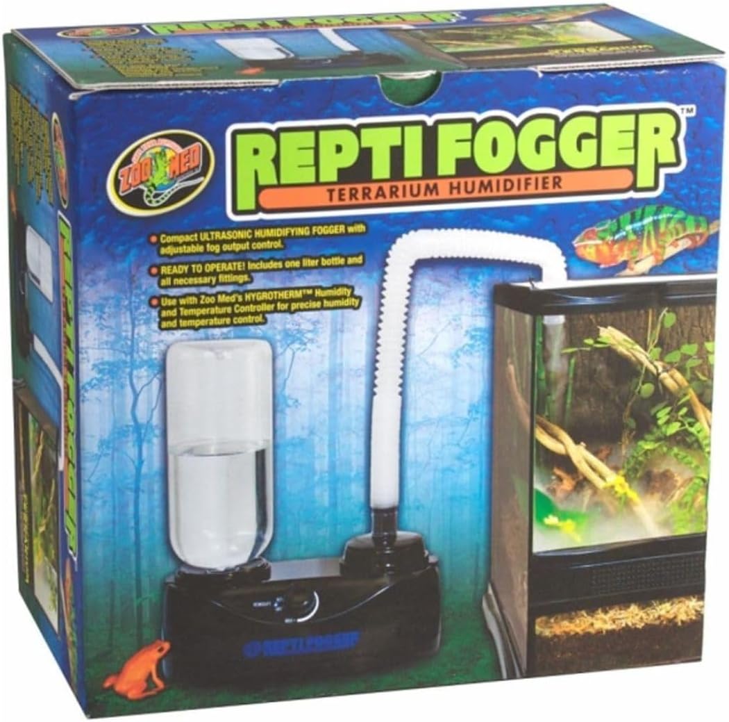 Croci Zoo Med Reptile Fogger Terrarium Humidifier, Black