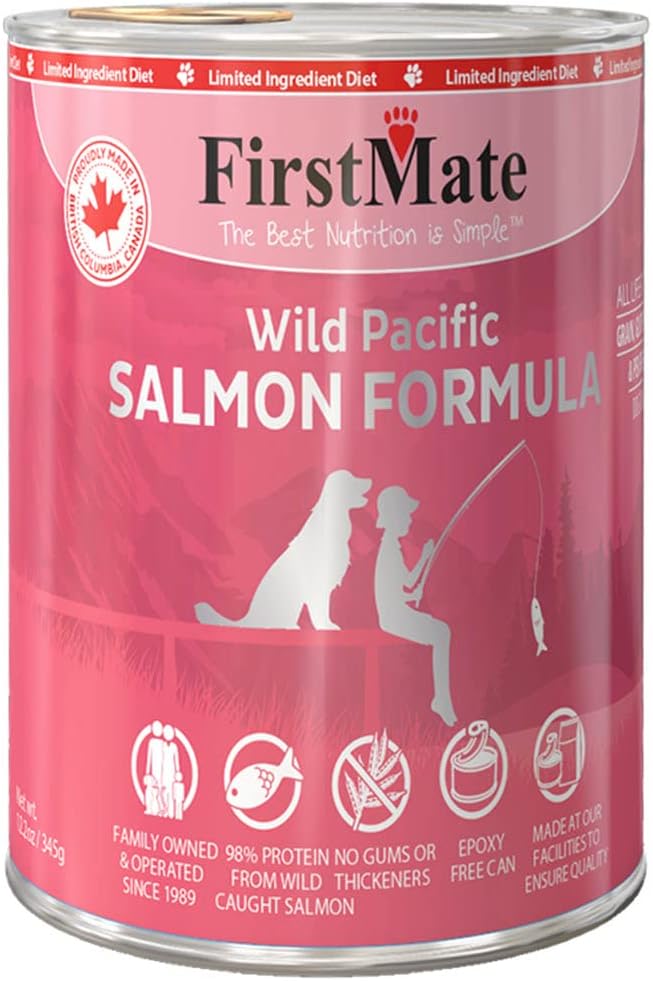 Firstmate Chicken & Rice Formula Cage-Free Canned Dog Food, 12.2-oz can, case of 12