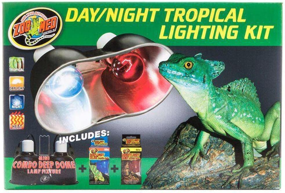 Zoo Med Day/Night Tropical Lighting Kit