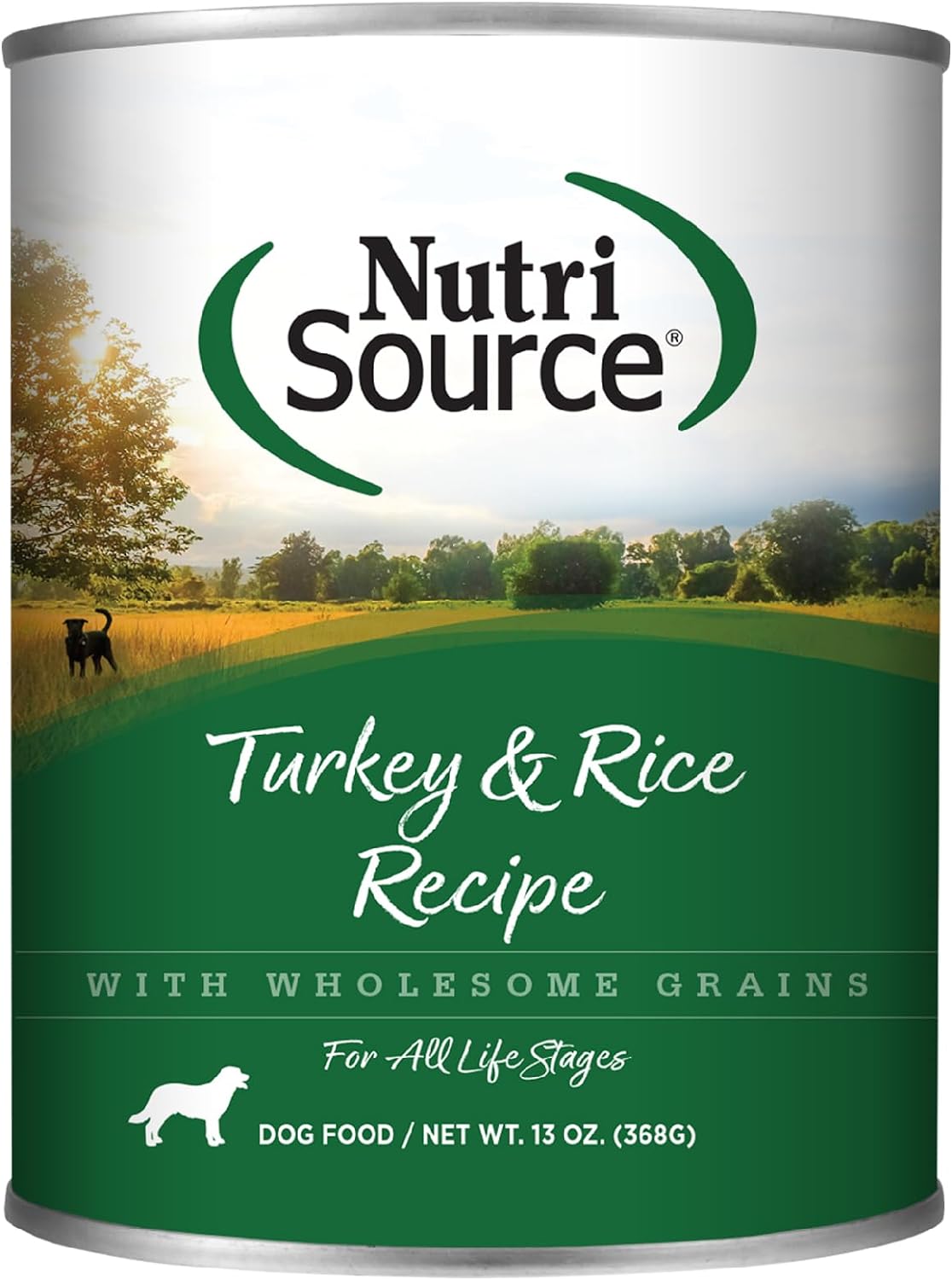 Nutri Source Tuffy'S Pet Food 131300 Tuffy Nutrisource 12-Pack Chicken And Rice Canned Food For Dogs, 13-Ounce