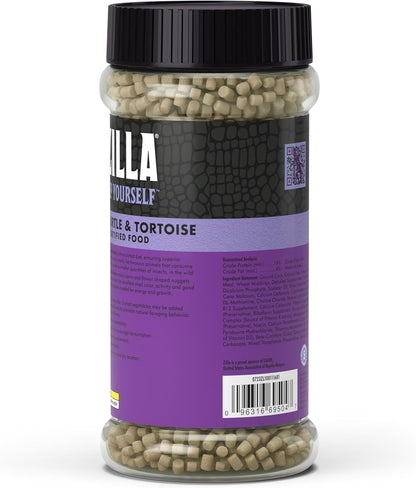 Zilla Land Turtle and Tortoise Extruded Food Pellets 6.5 Ounces