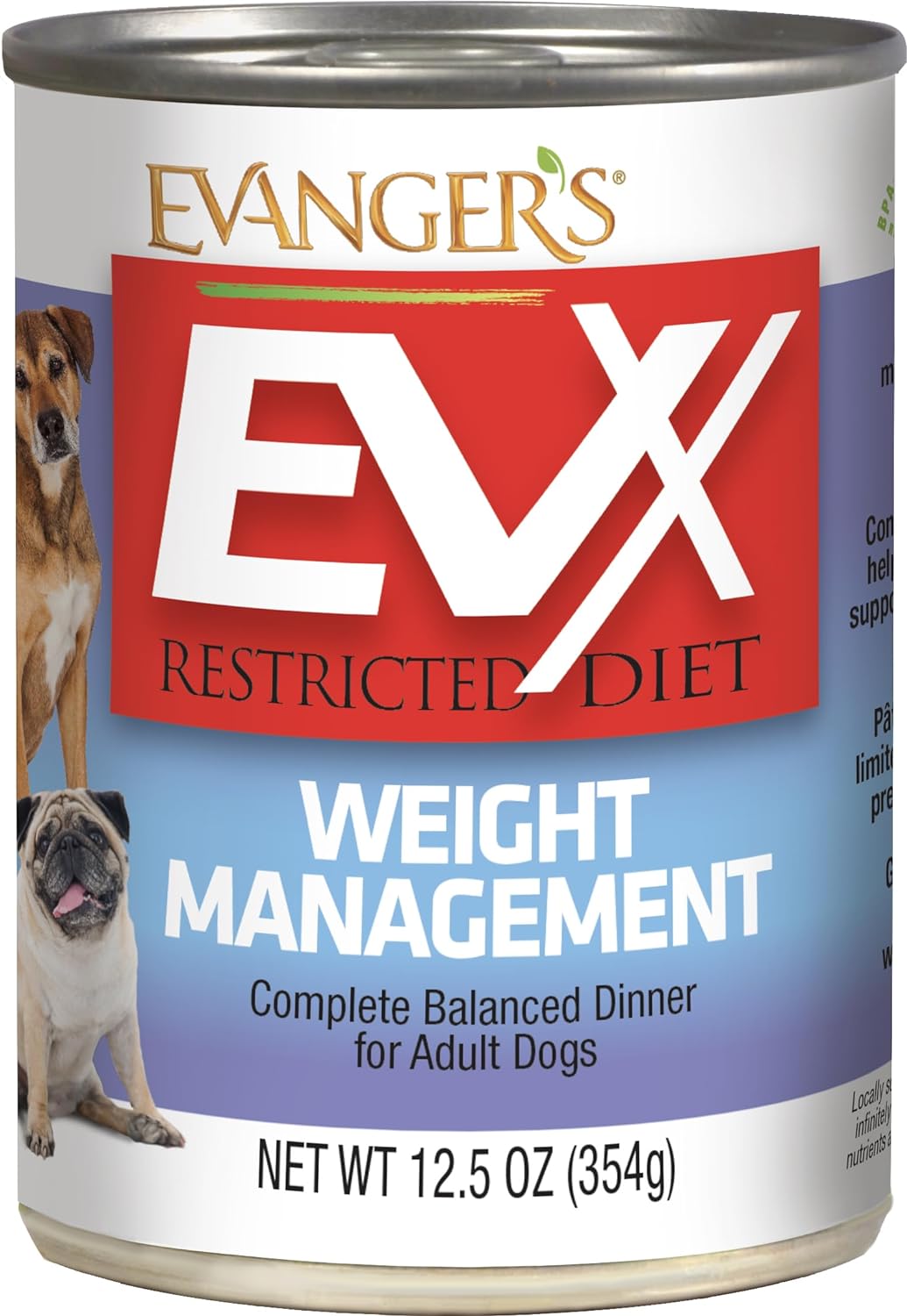 Evanger's EVx Restricted Diet Digestion Bland Diet Wet Dog Food -12.5oz pack of 12