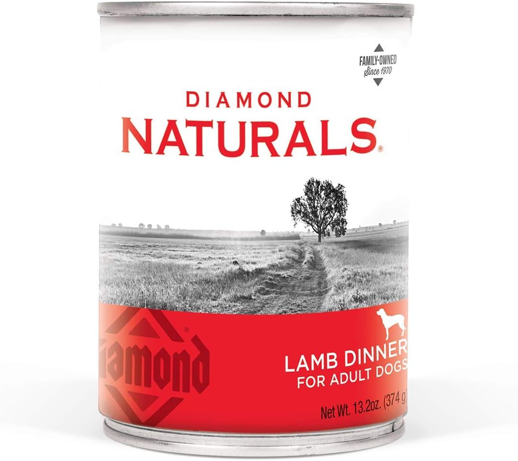 Diamond Naturals Chicken Dinner Adult & Puppy Canned Dog Food 13.2oz case of 12