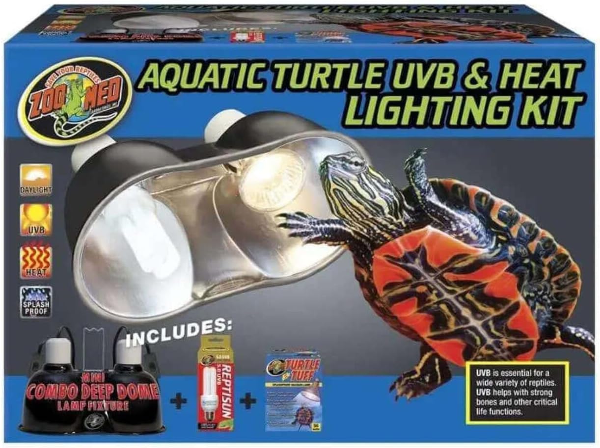 Zoo Med Aquatic Turtle UVB Heat Lighting Kit