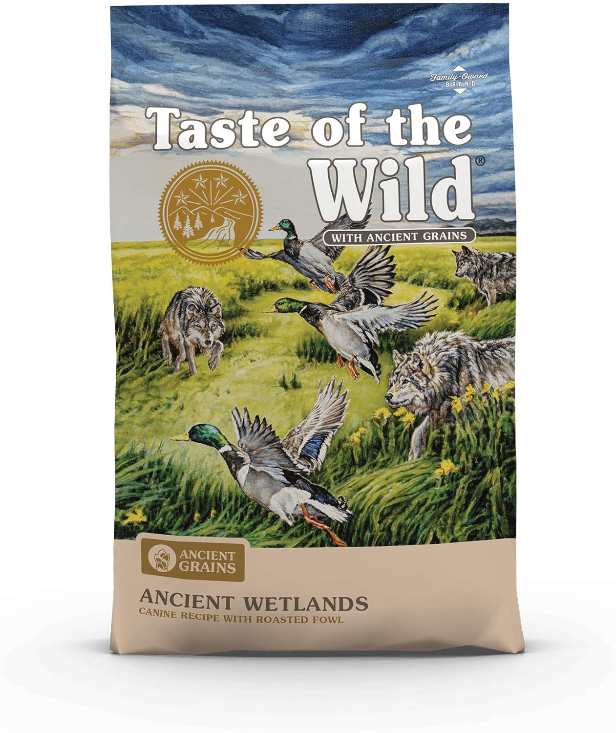 Taste of the Wild Pacific Stream Grain-Free Dry Dog Food with Smoke-Flavored Salmon 28lbs