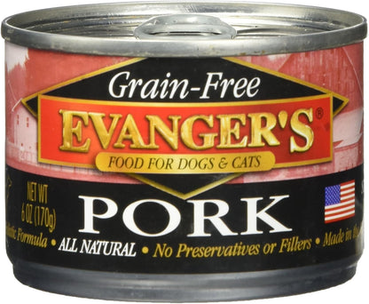 Evanger's Grain-Free Sweet Potato Canned Dog & Cat Food Supplement - 24, 6 oz cans