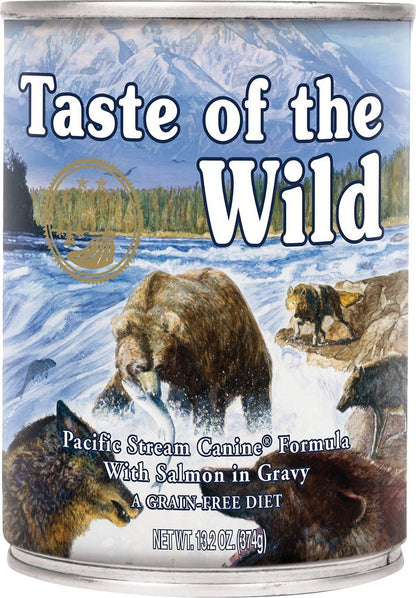 Taste of the Wild Wetlands Grain-Free Fowl in Gravy Canned Dog Food, 13.2-oz, case of 12