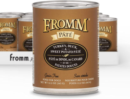 Fromm Chicken Pate Dog Food - Premium Wet Dog Food - Chicken Recipe - 12.2oz Case of 12 Cans