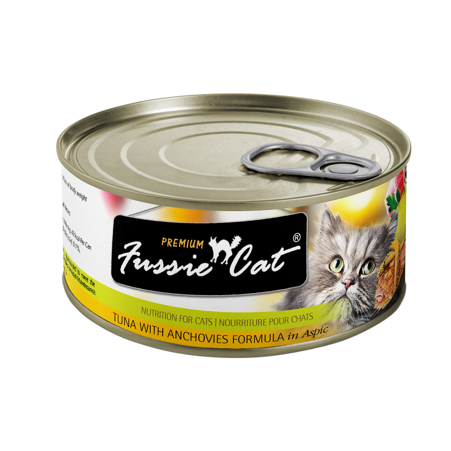 Fussie Cat Premium Formula in Aspic Grain-Free Wet Cat Food