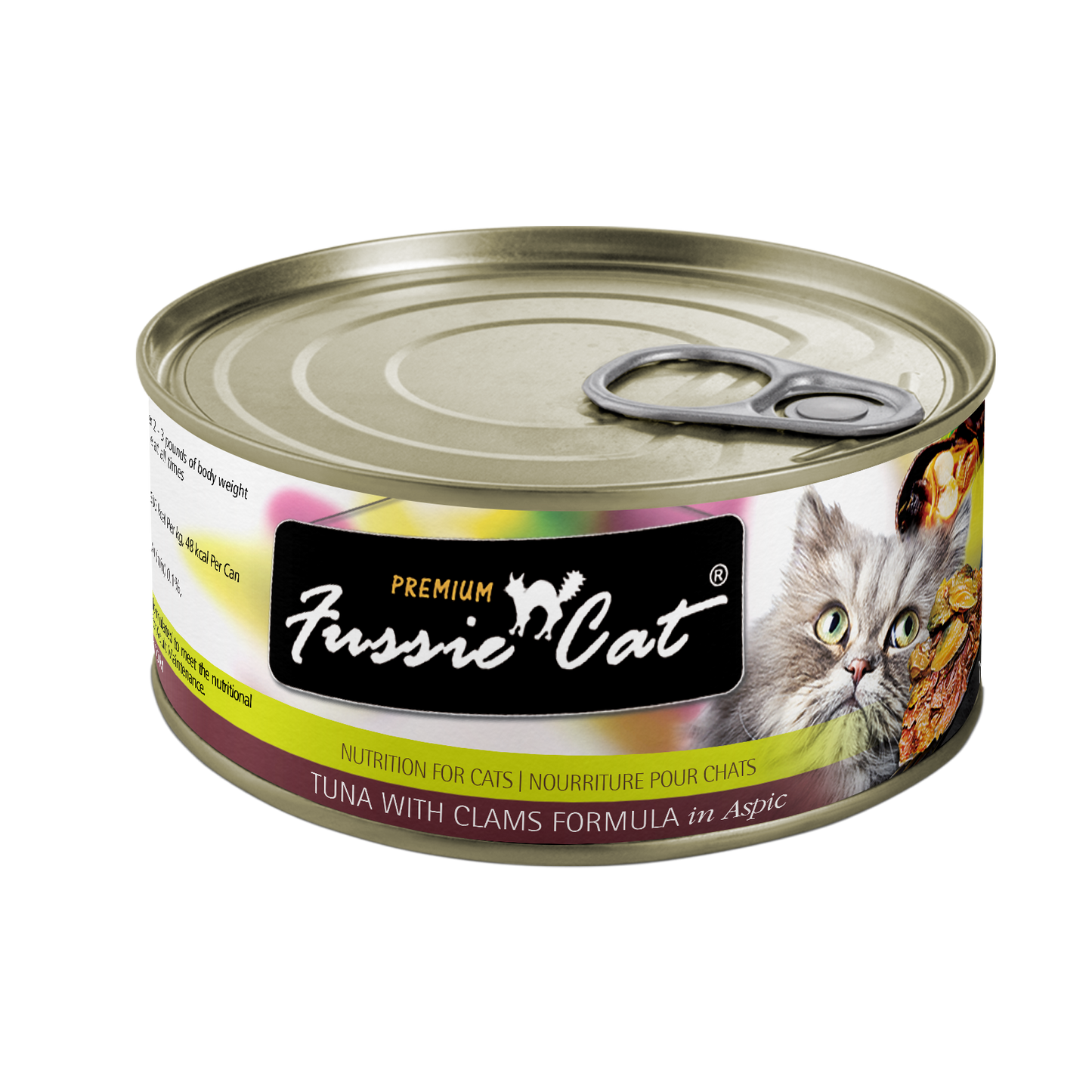 Fussie Cat Premium Formula in Aspic Grain-Free Wet Cat Food