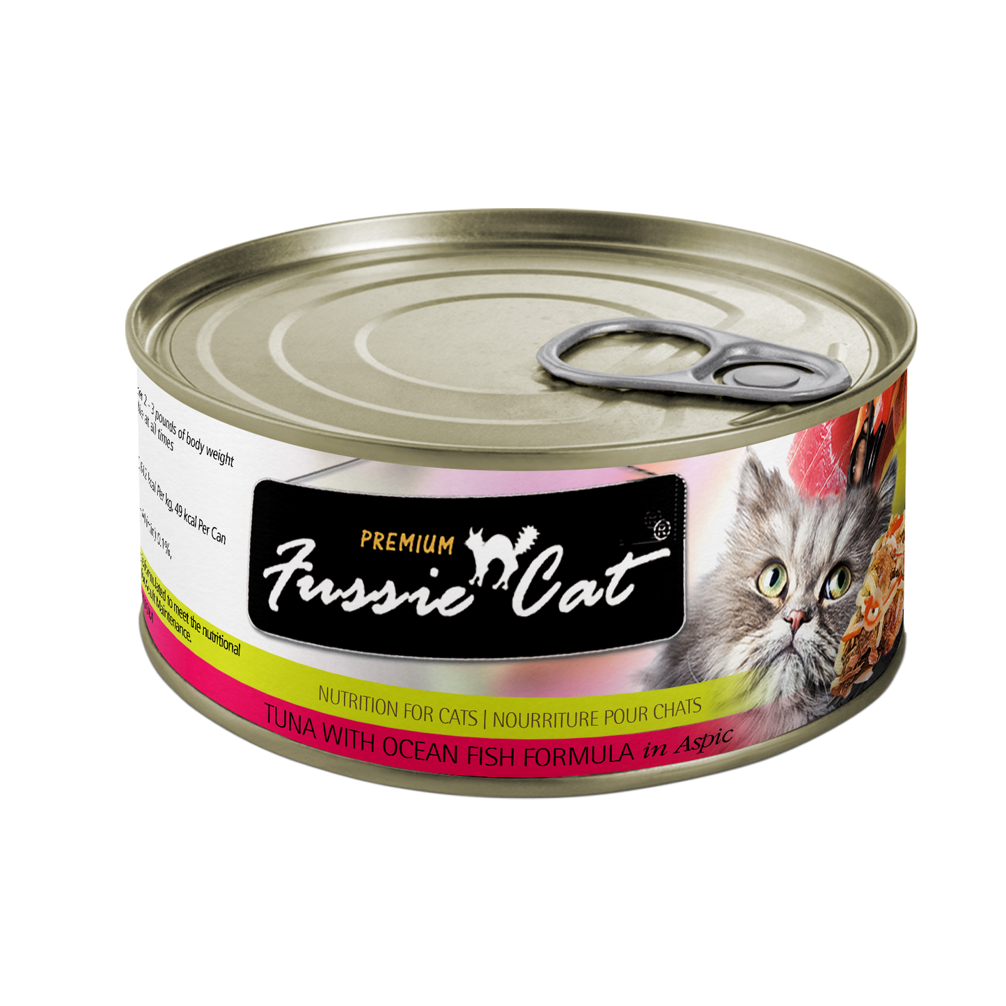 Fussie Cat Premium Formula in Aspic Grain-Free Wet Cat Food