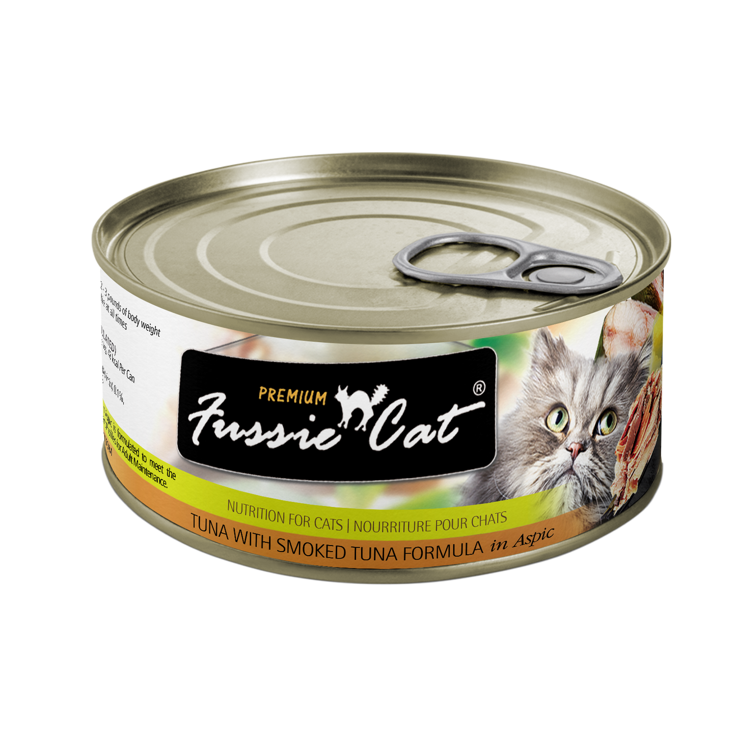 Fussie Cat Premium Formula in Aspic Grain-Free Wet Cat Food