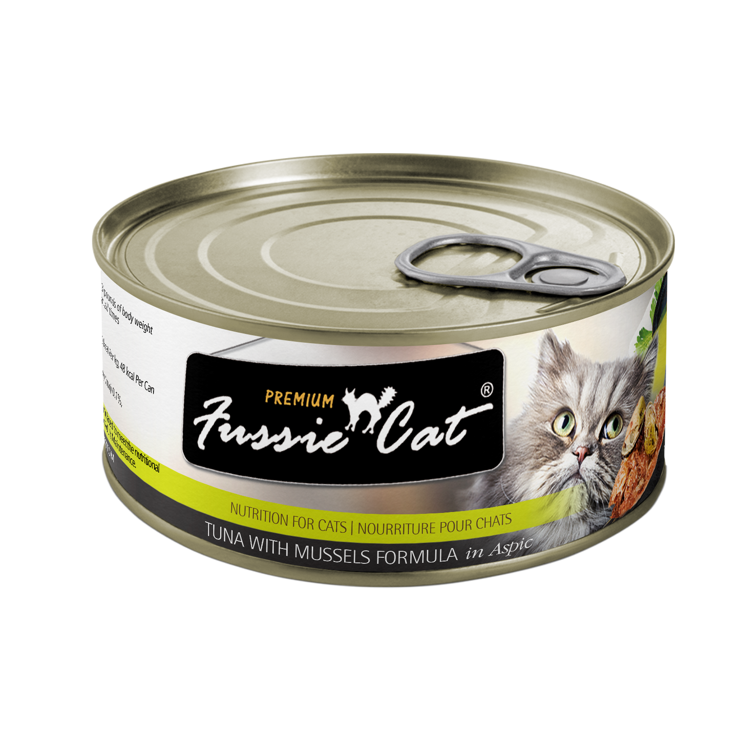 Fussie Cat Premium Formula in Aspic Grain-Free Wet Cat Food