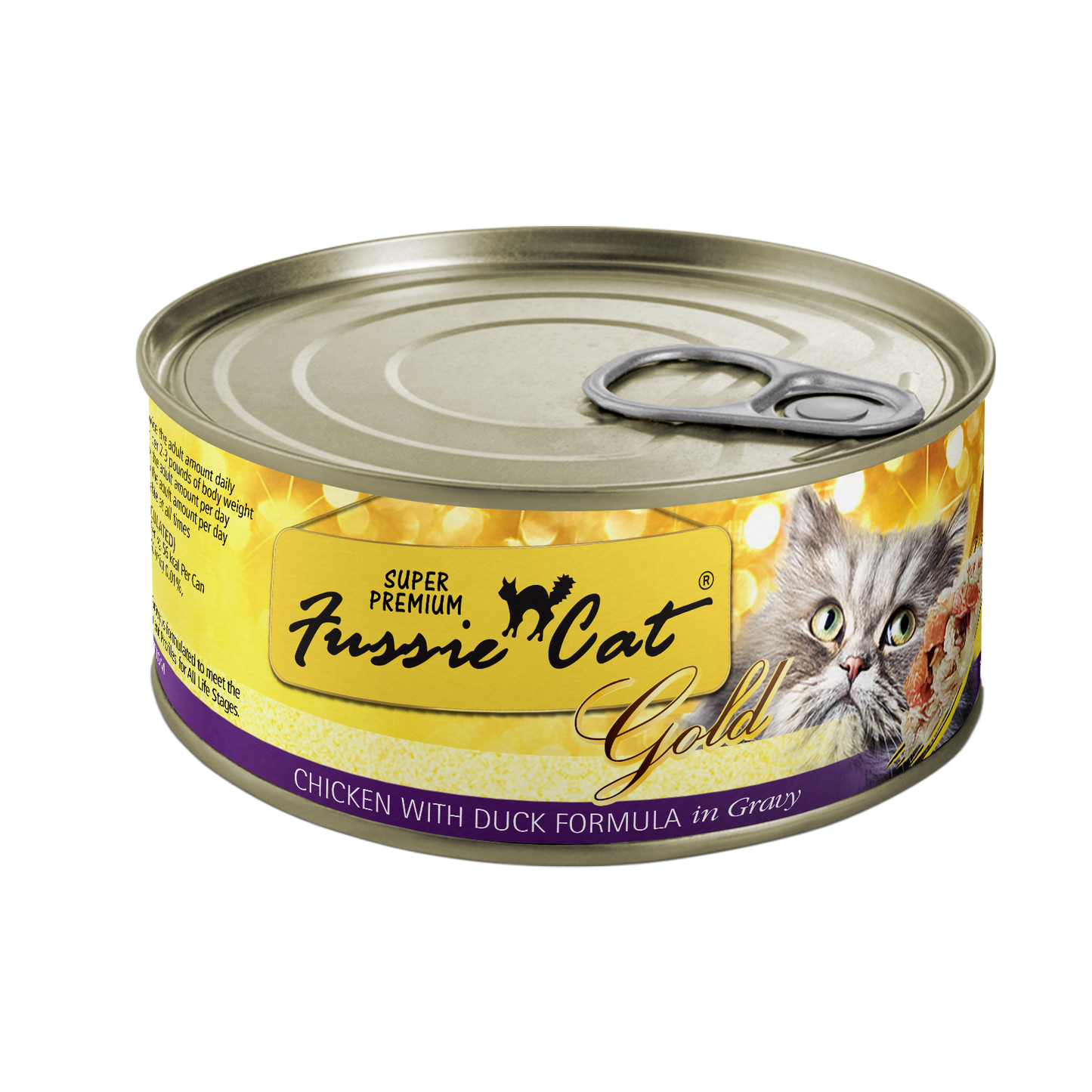 Fussie Cat Super Premium Formula in Pumpkin Soup Grain-Free Canned Cat Food, 2.8-oz, case of 24