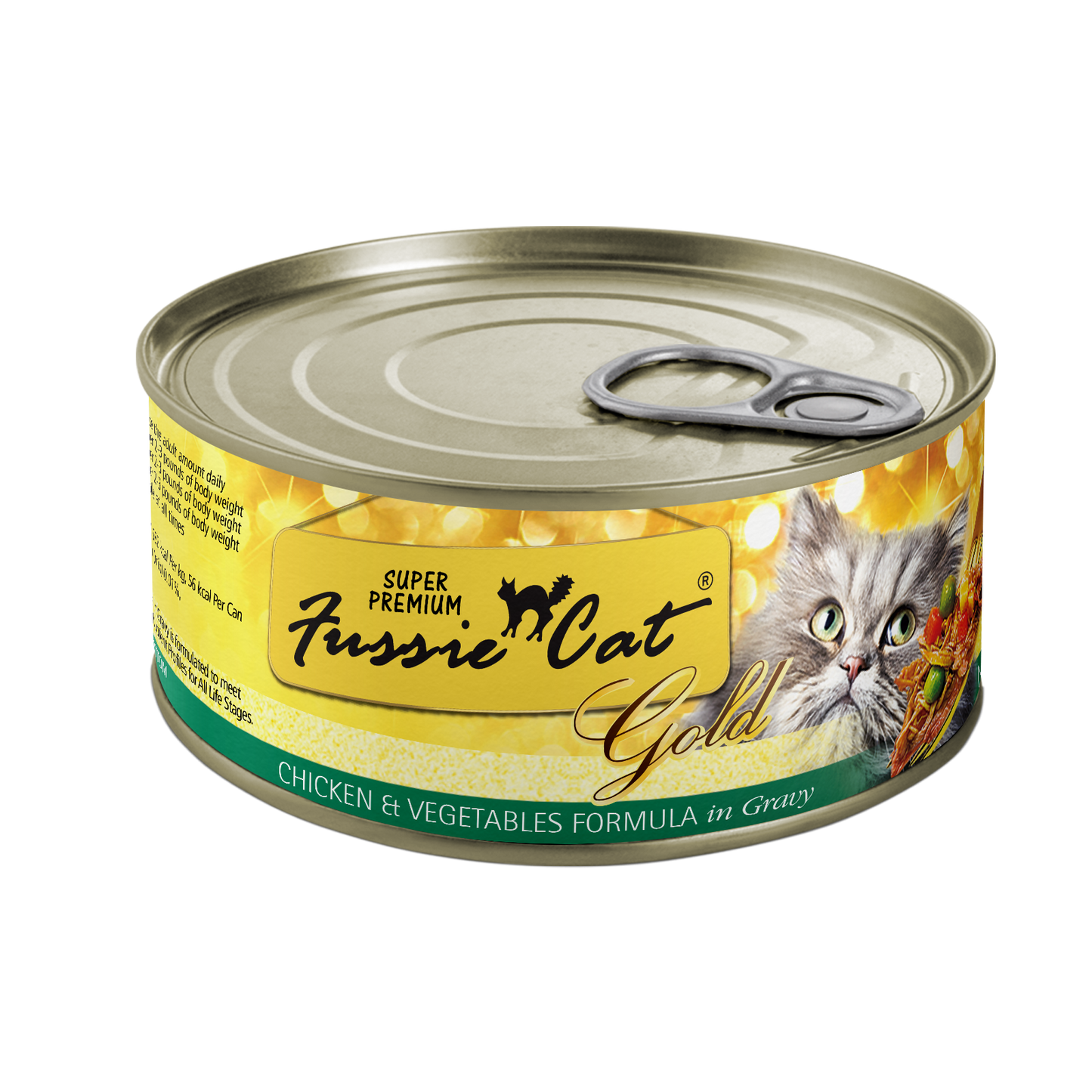 Fussie Cat Super Premium Formula in Pumpkin Soup Grain-Free Canned Cat Food, 2.8-oz, case of 24