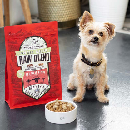 Stella & Chewy's Small Breed Raw Blend Red Meat Recipe Dry Dog Food 10lb